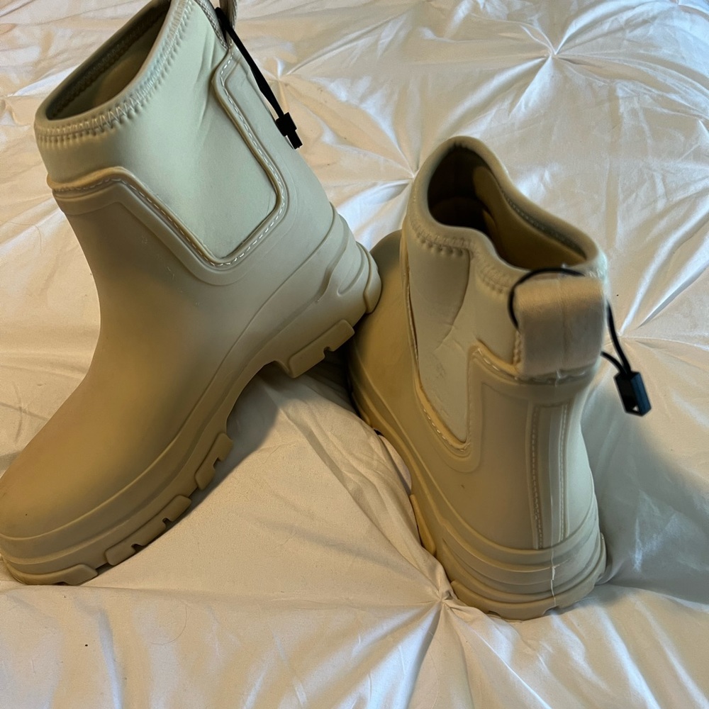 Zara neoprene rubber boots